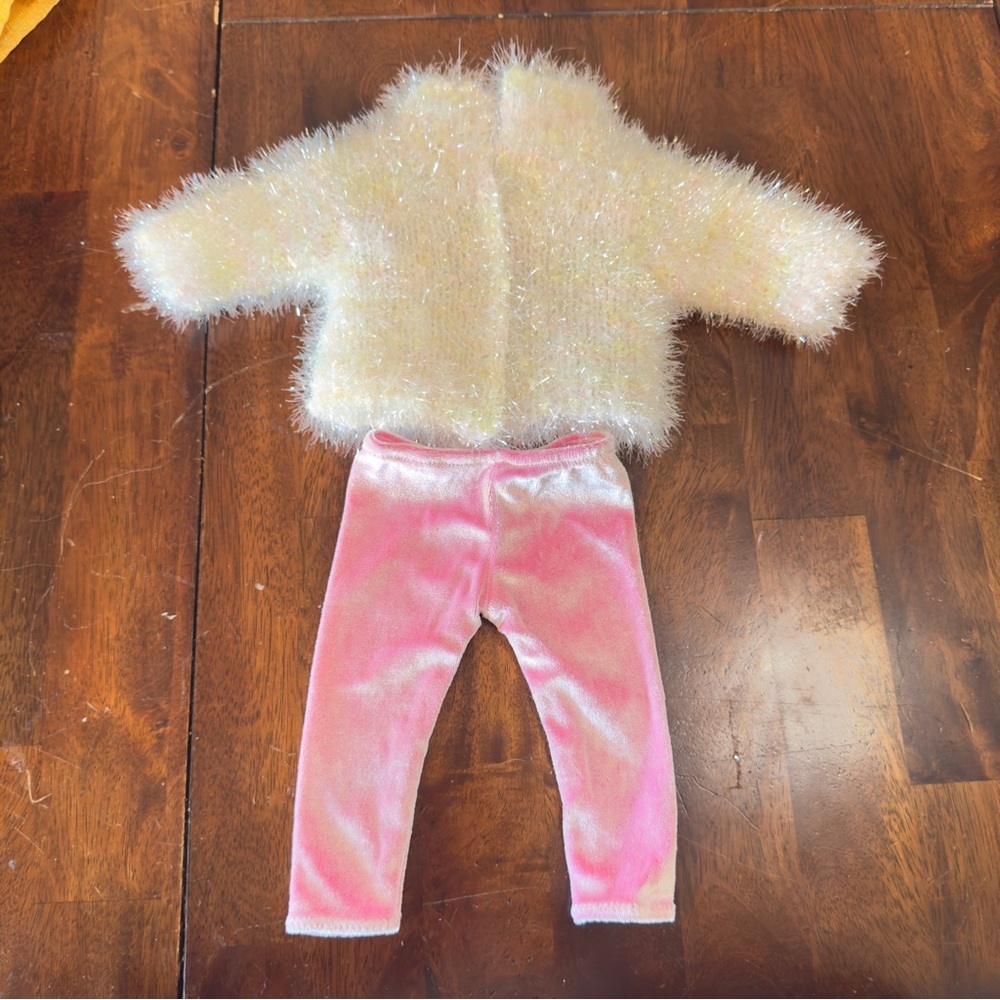 Vintage American Girl Snowball Sweater with Leggings
